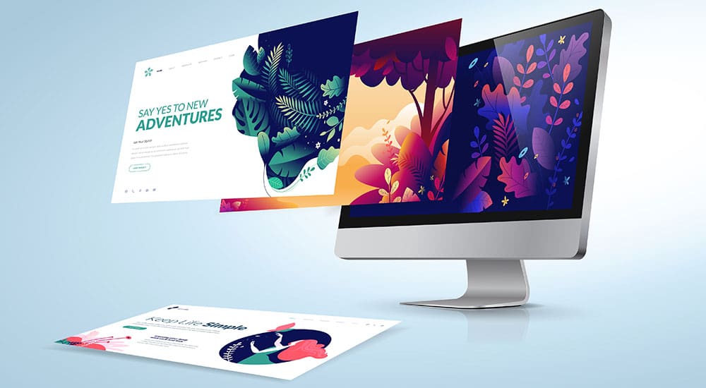 Desktop Website Design