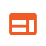 Website development and coding icon.