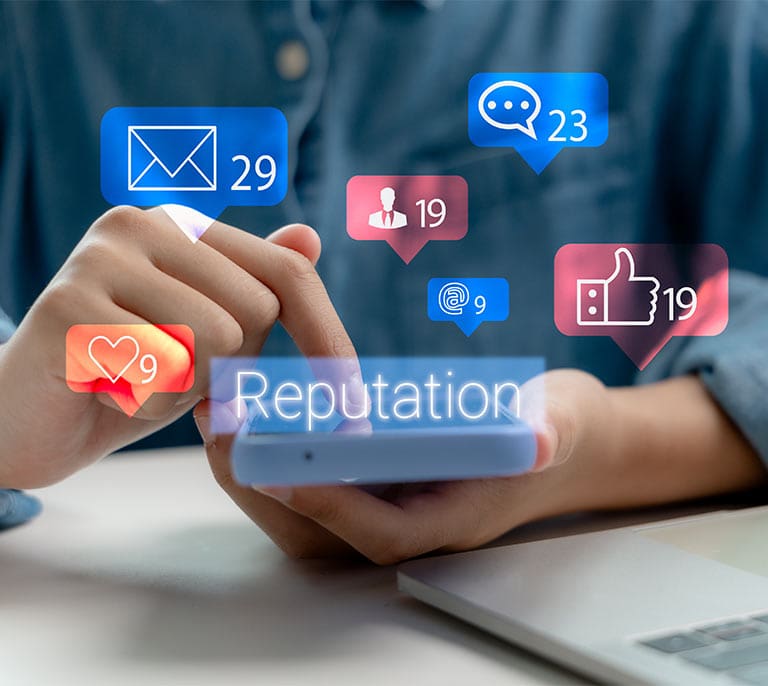 Authority and trust signal development through brand mentions, reputation building and online credibility.