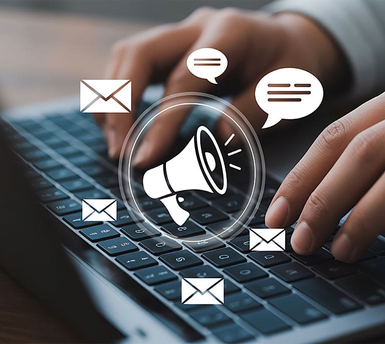Digital PR outreach campaign using email communications to engage journalists, media contacts and industry publications.